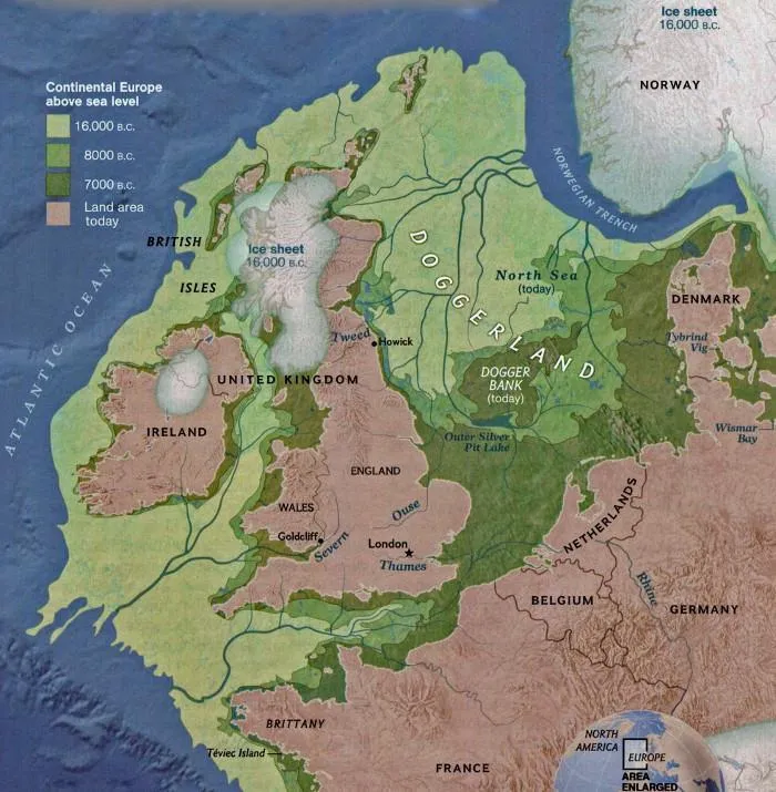 mapas de livros - doggerland